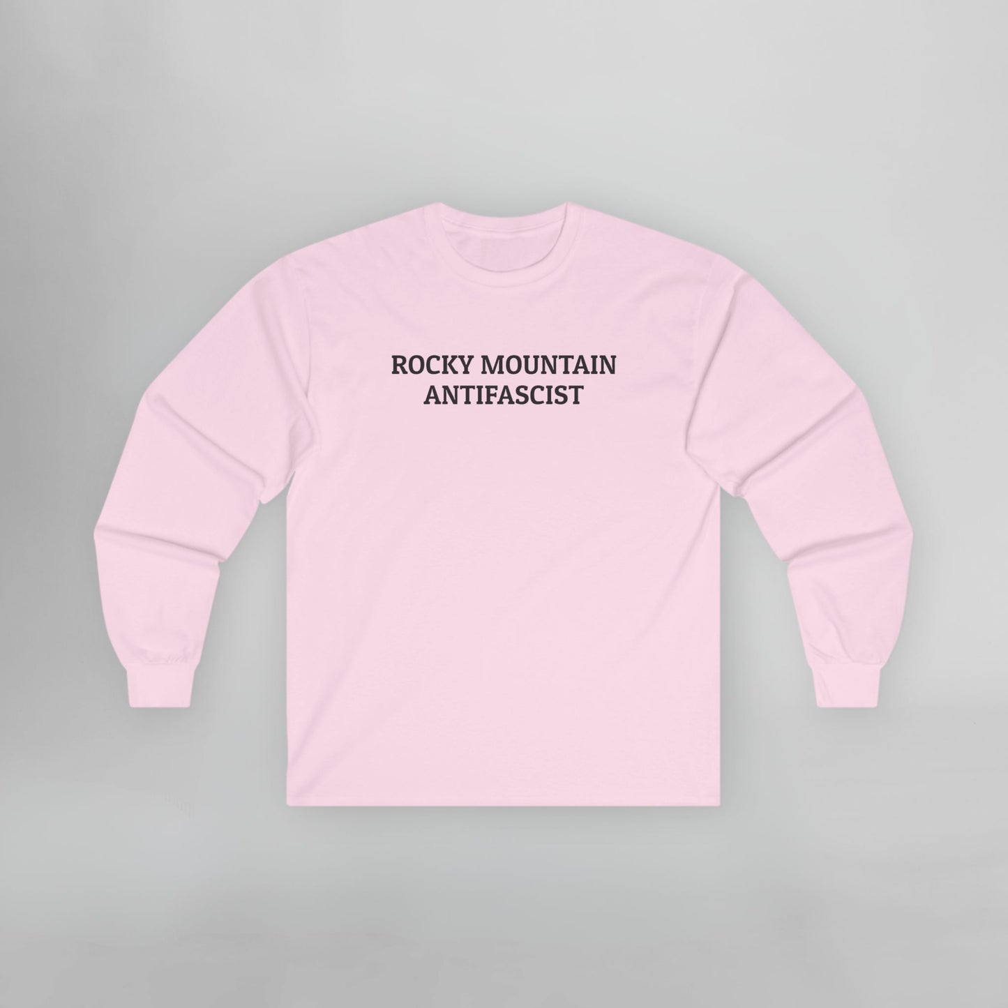 Rocky Mountain Antifascist Long Sleeve Tee