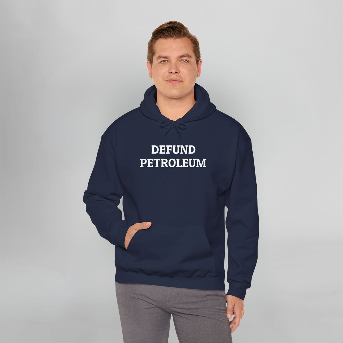 Defund Petroleum Hoodie