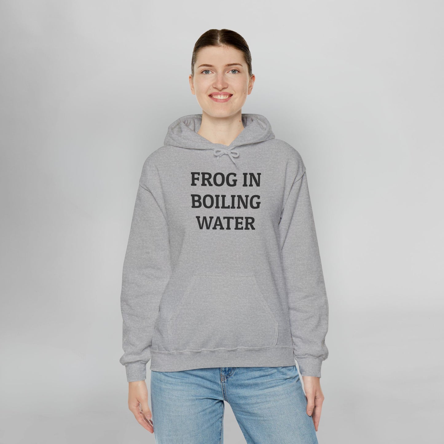 Frog In Boiling Water Hoodie