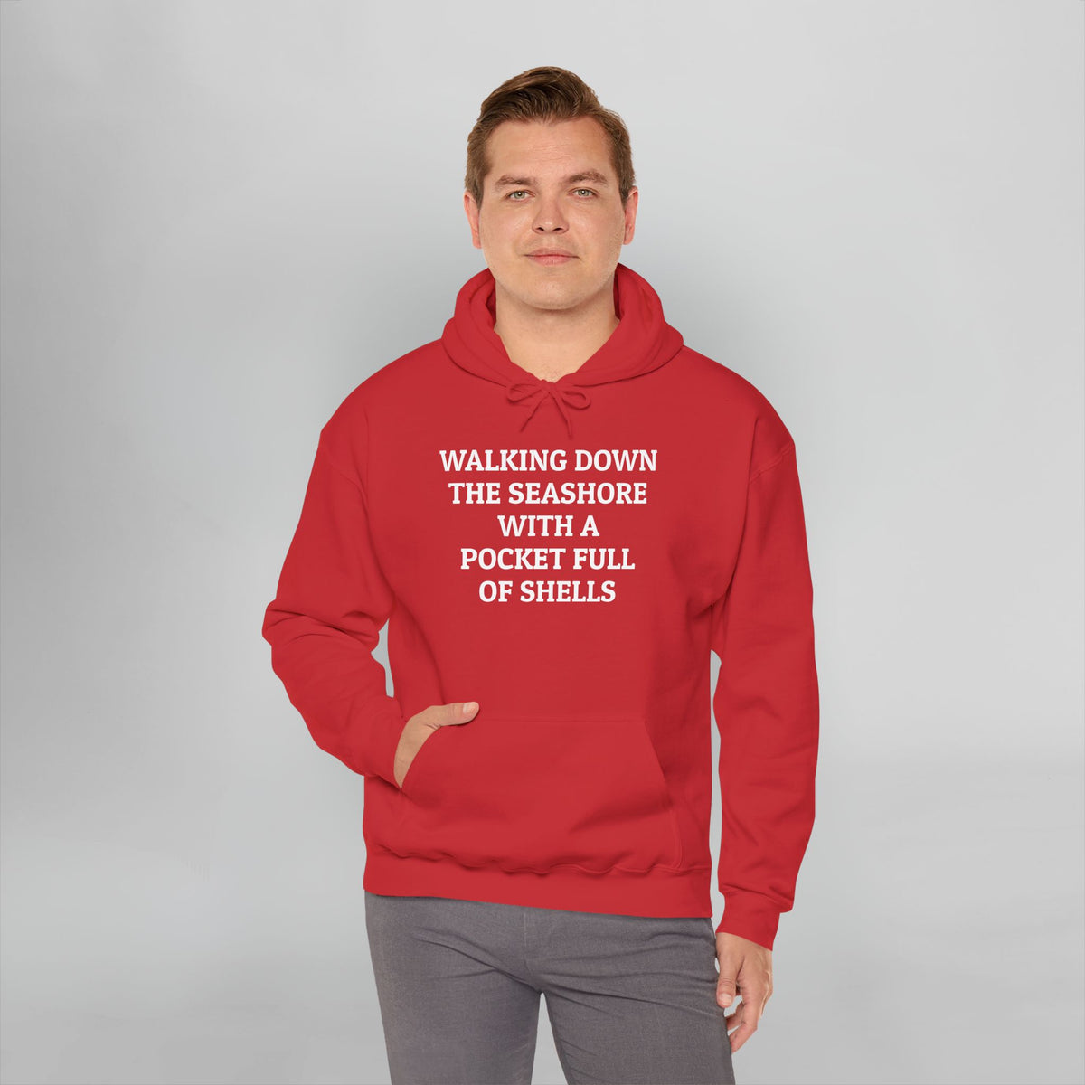 Walking Down the Seashore With a Pocket Full of Shells Hoodie