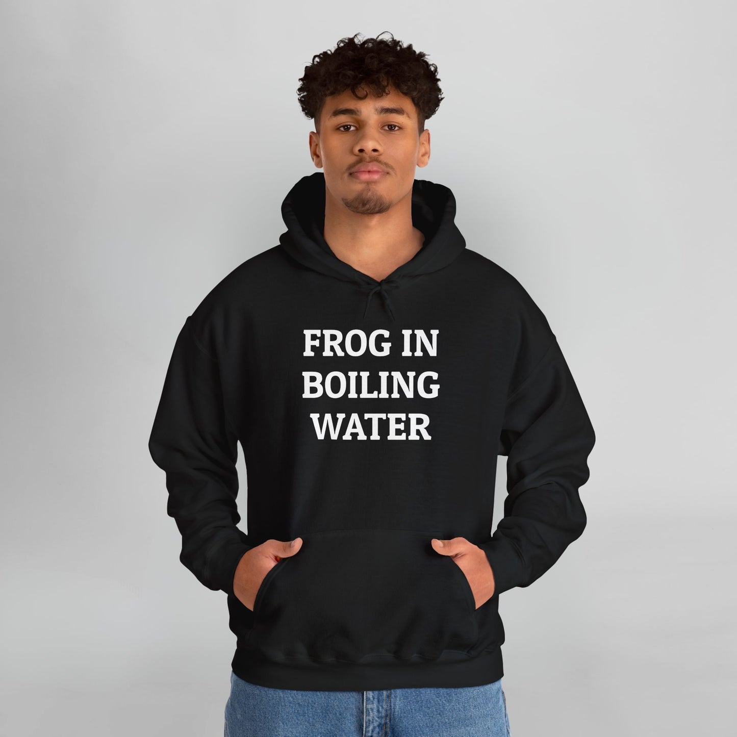 Frog In Boiling Water Hoodie