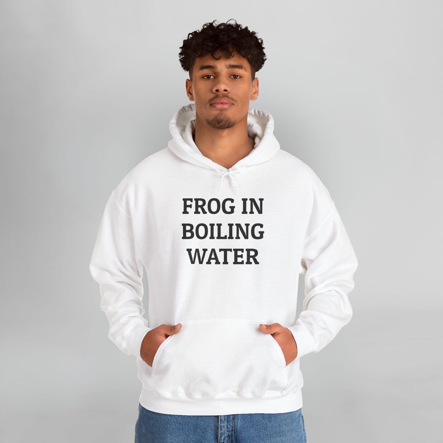 Frog In Boiling Water Hoodie