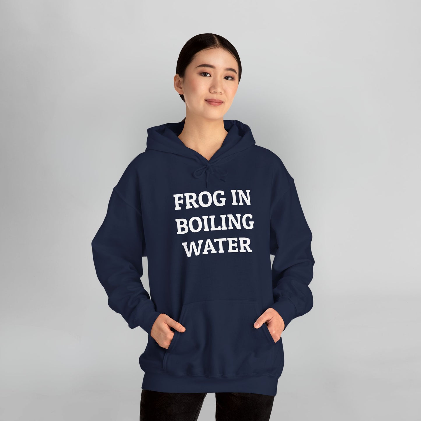 Frog In Boiling Water Hoodie