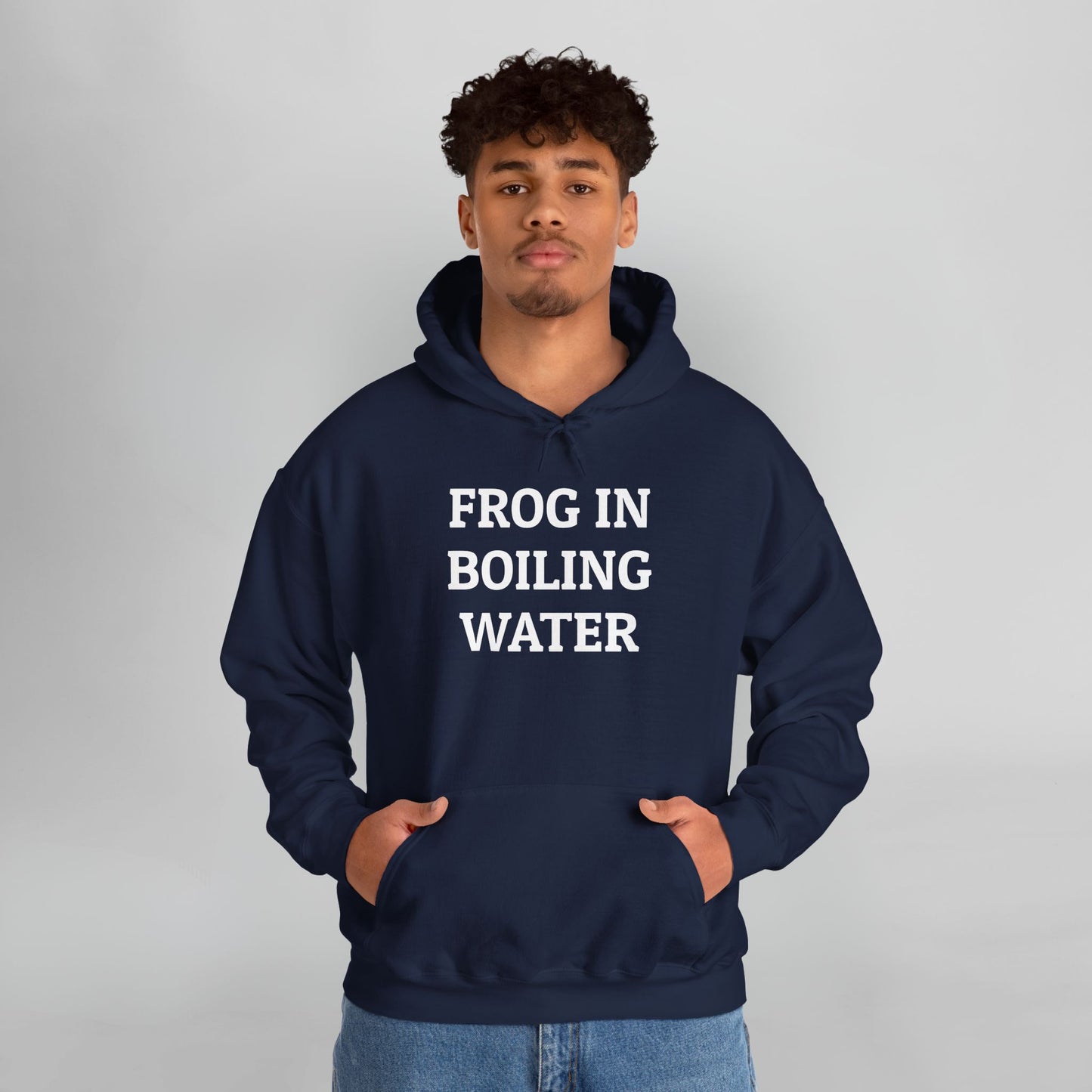 Frog In Boiling Water Hoodie