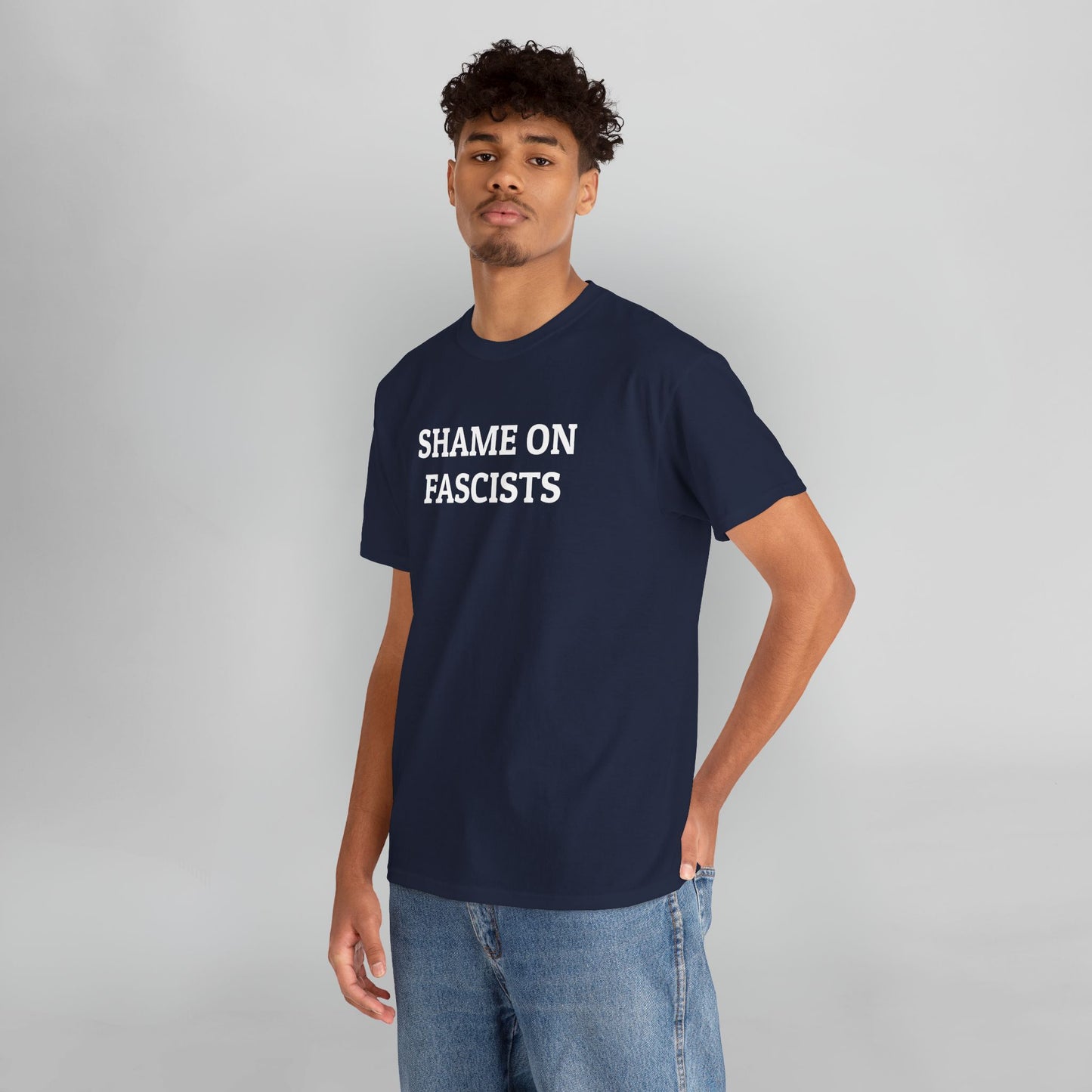 Shame on Fascists Tee