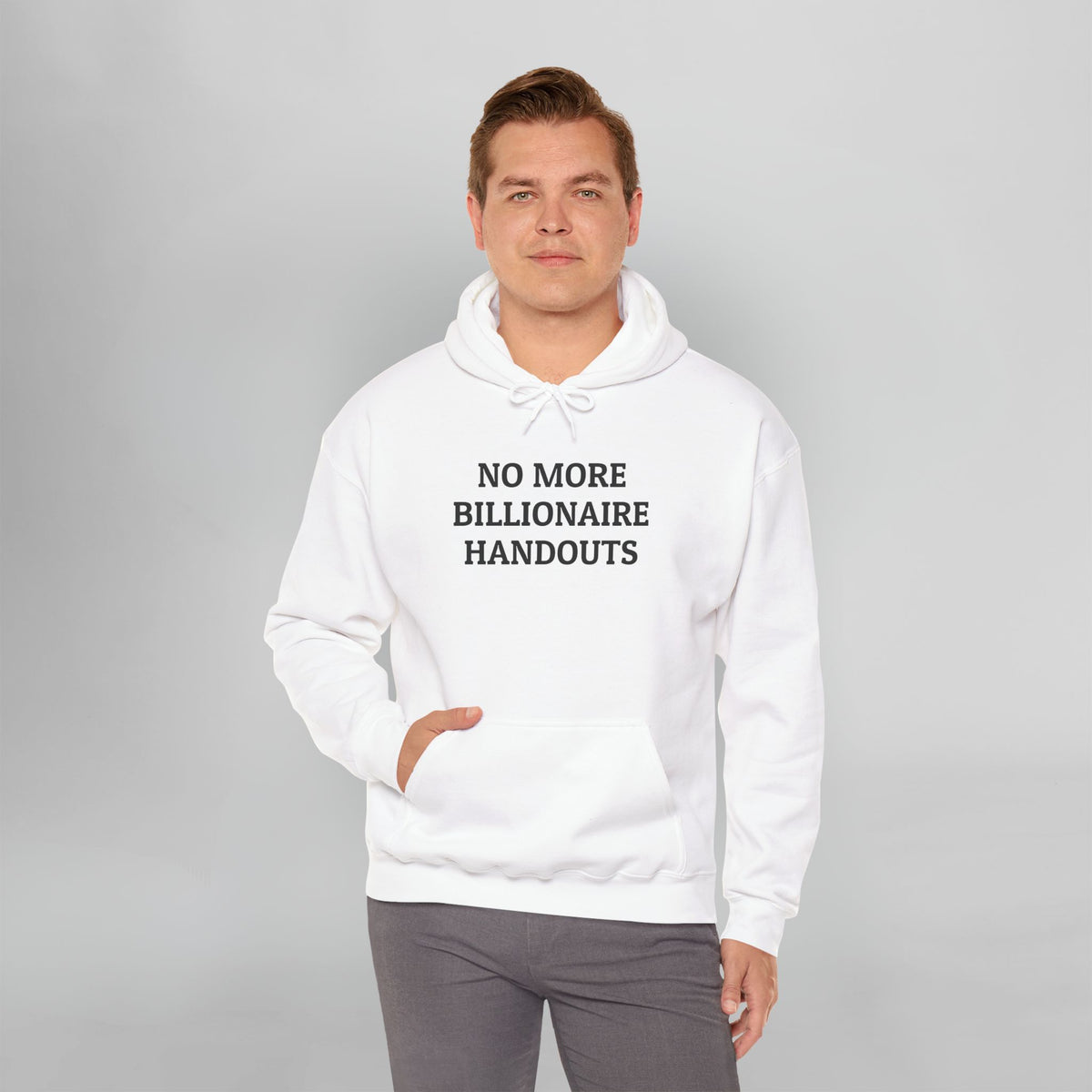 No More Billionaire Handouts Hoodie