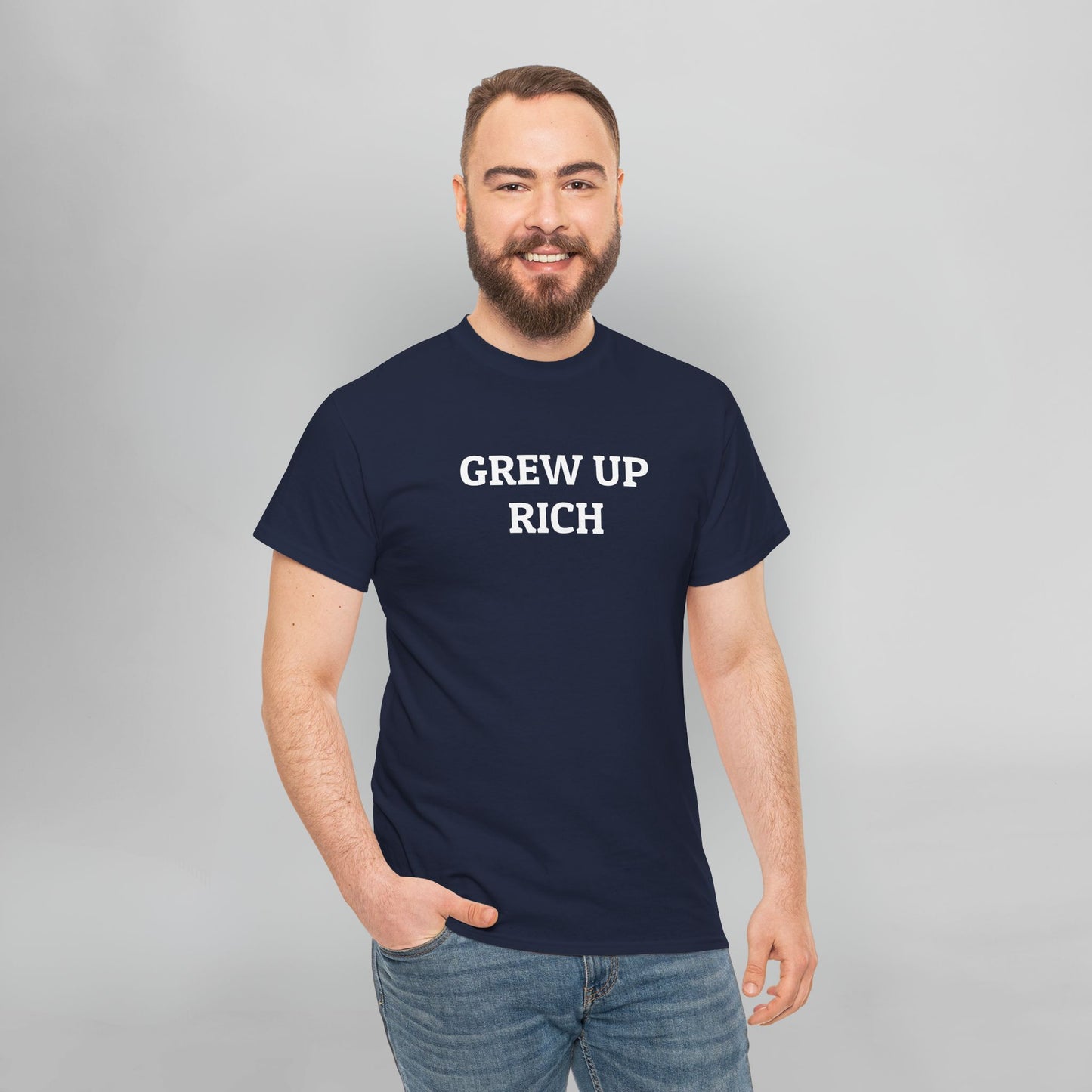 Grew Up Rich Tee