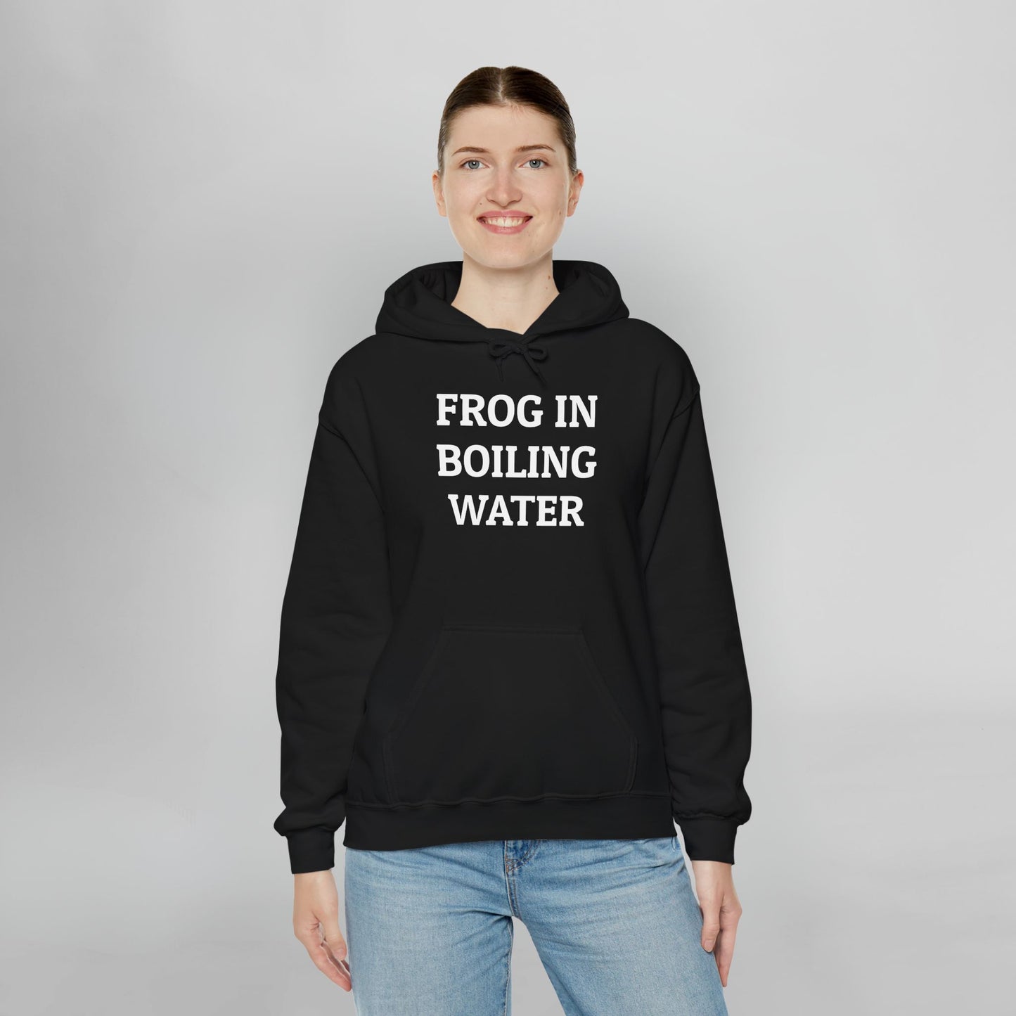 Frog In Boiling Water Hoodie