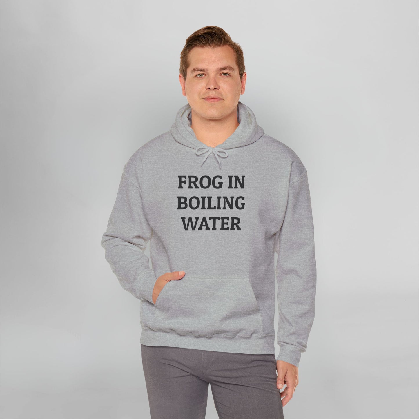 Frog In Boiling Water Hoodie