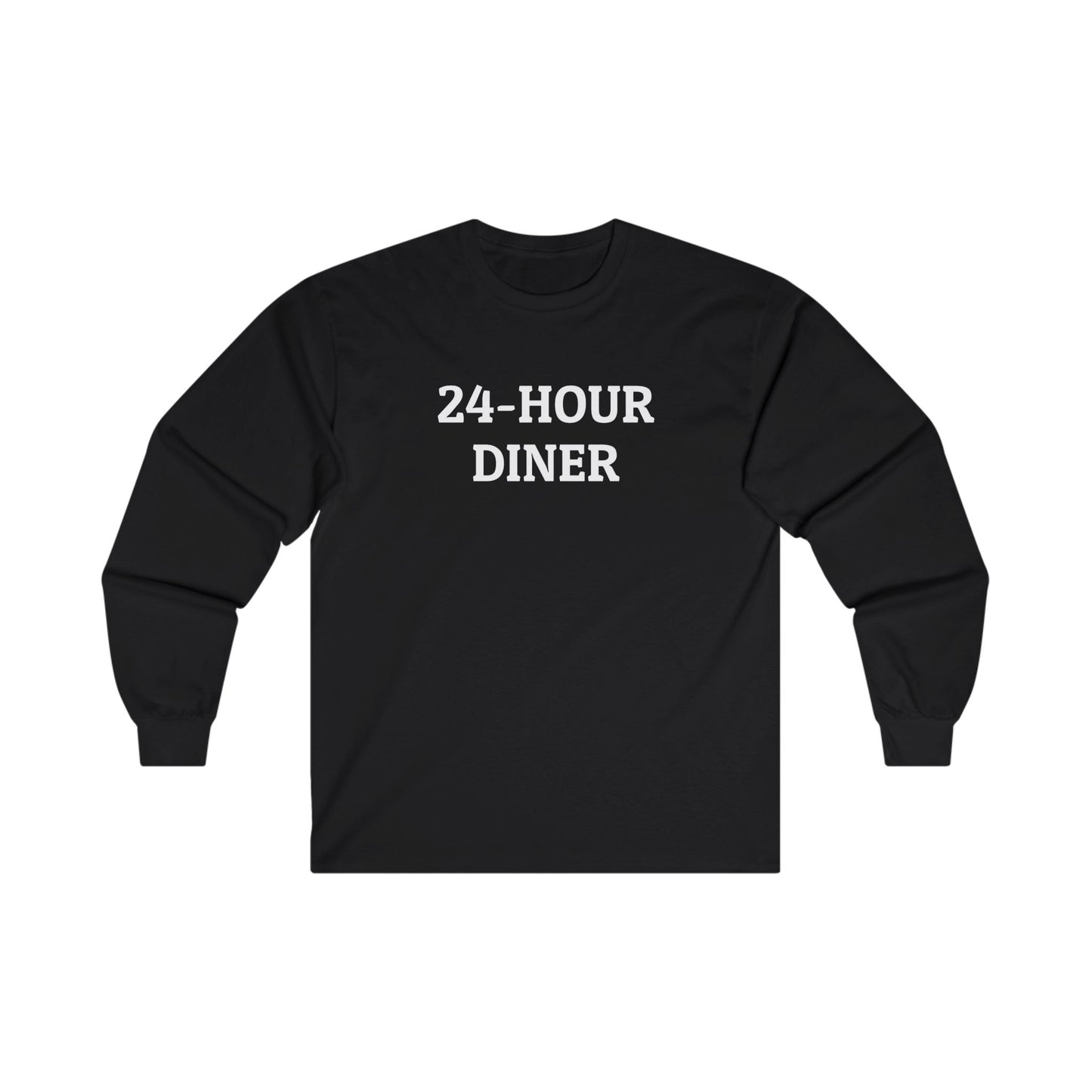 24 Hour Diner Long Sleeve Tee