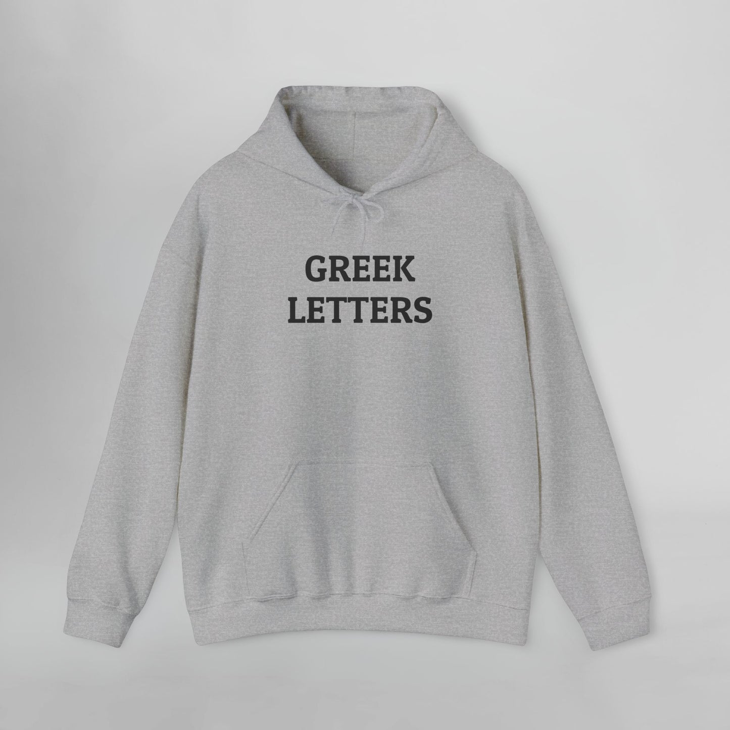 Greek Letters Hoodie