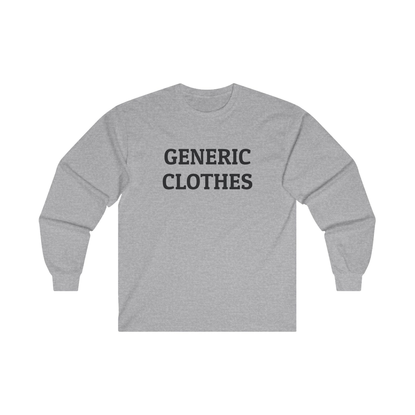 Generic Clothes Long Sleeve Tee