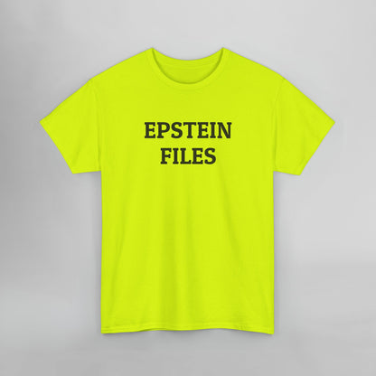 Epstein Files Tee