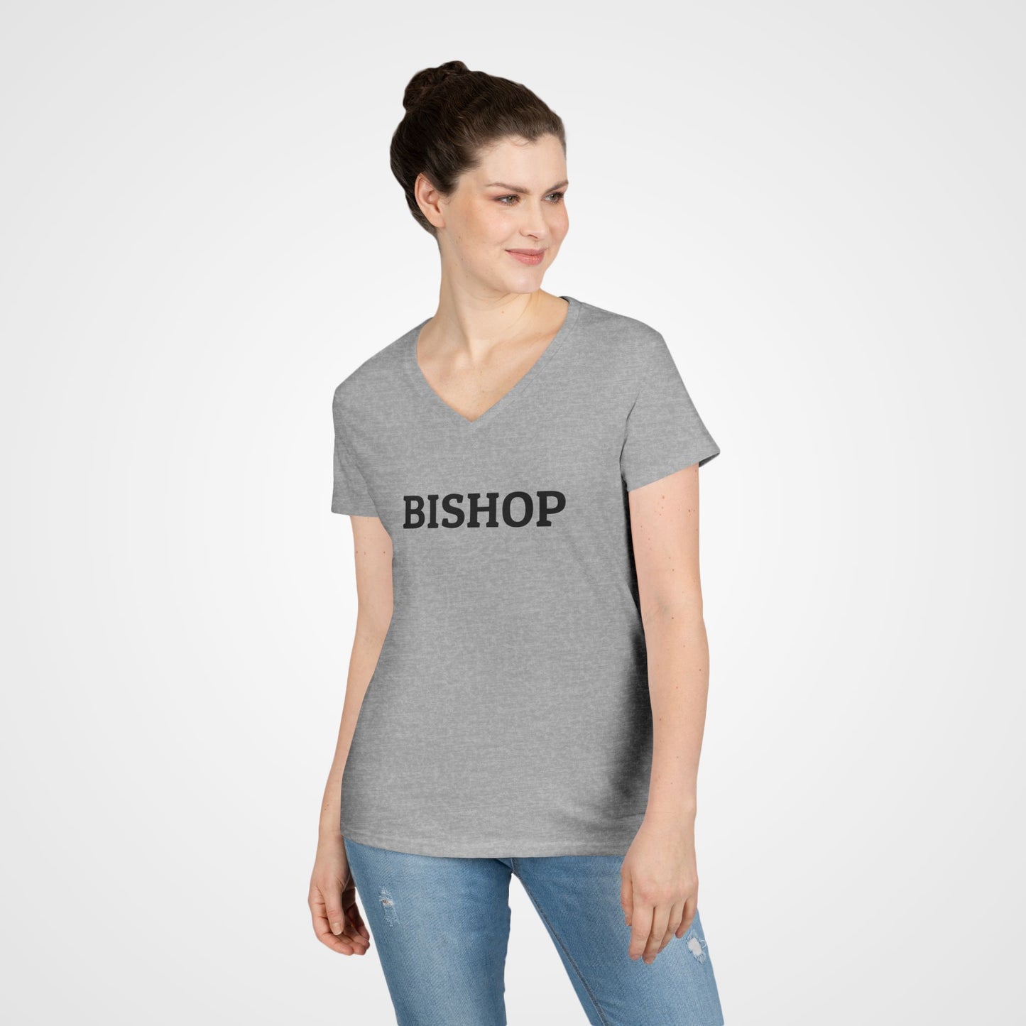 Bishop Women's V-Neck Tee