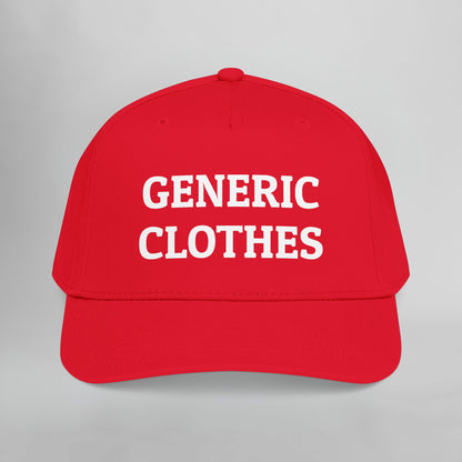 Generic Clothes Embroidered Mid Profile Baseball Cap