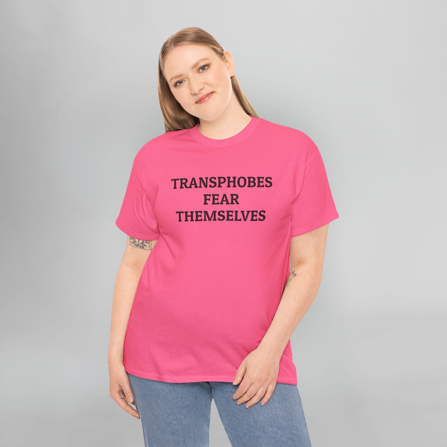 Transphobes Fear Themselves Tee