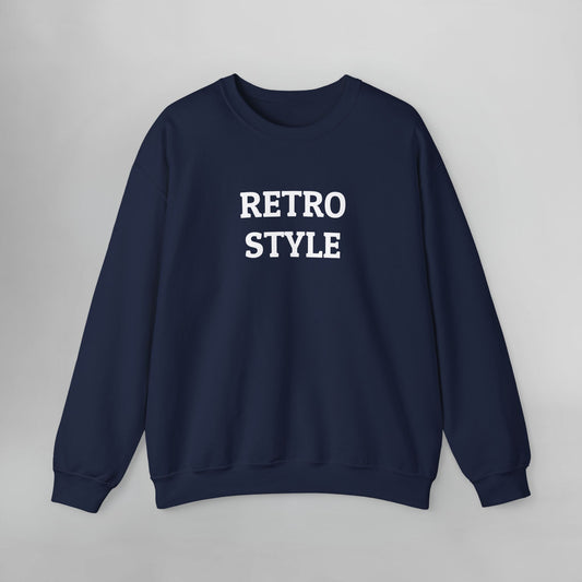 Retro Style Sweatshirt