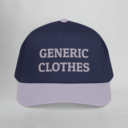 Generic Clothes Embroidered Mid Profile Baseball Cap