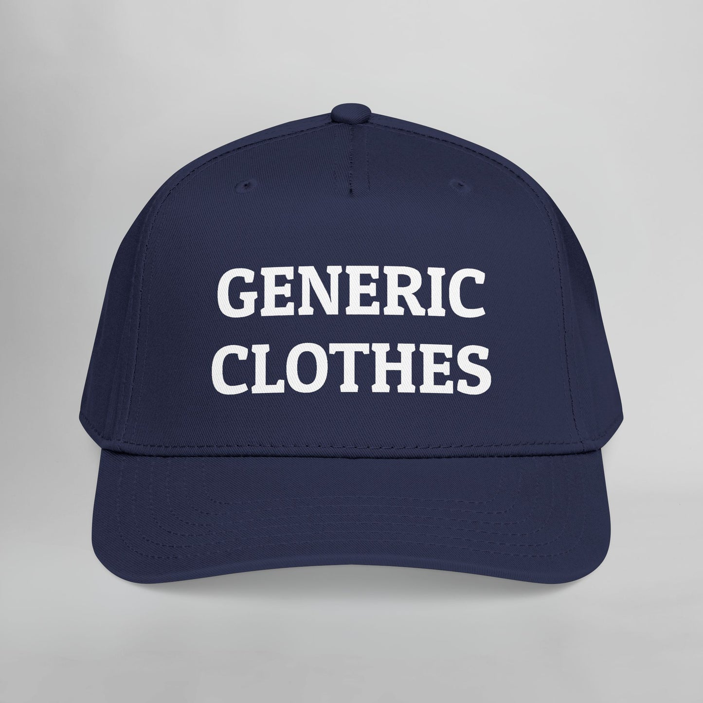 Generic Clothes Embroidered Mid Profile Baseball Cap