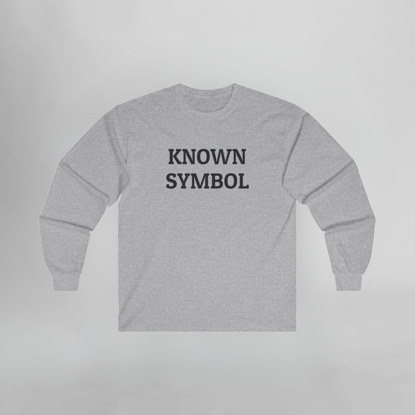 Known Symbol Long Sleeve Tee