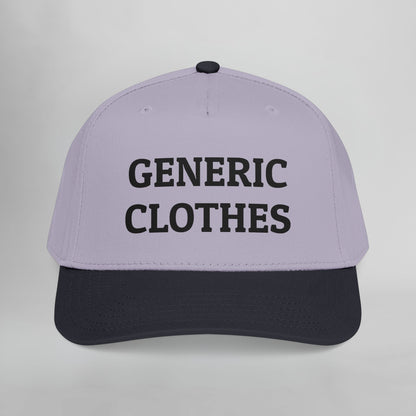Generic Clothes Embroidered Mid Profile Baseball Cap