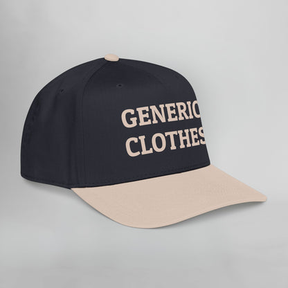Generic Clothes Embroidered Mid Profile Baseball Cap