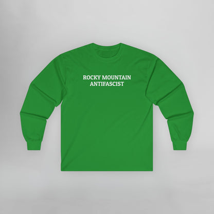 Rocky Mountain Antifascist Long Sleeve Tee
