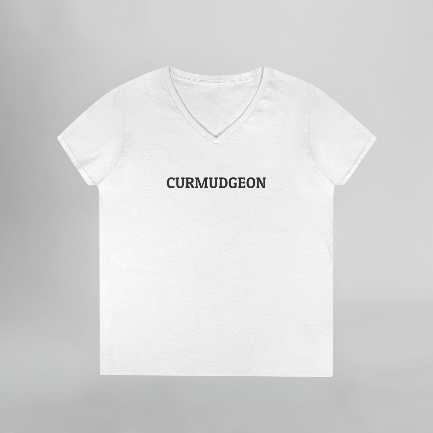 Curmudgeon Women's V-Neck Tee