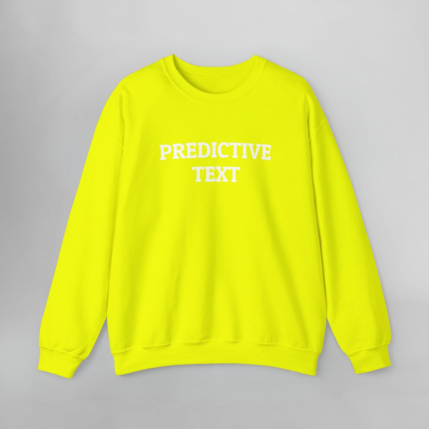 Predictive Text Sweatshirt