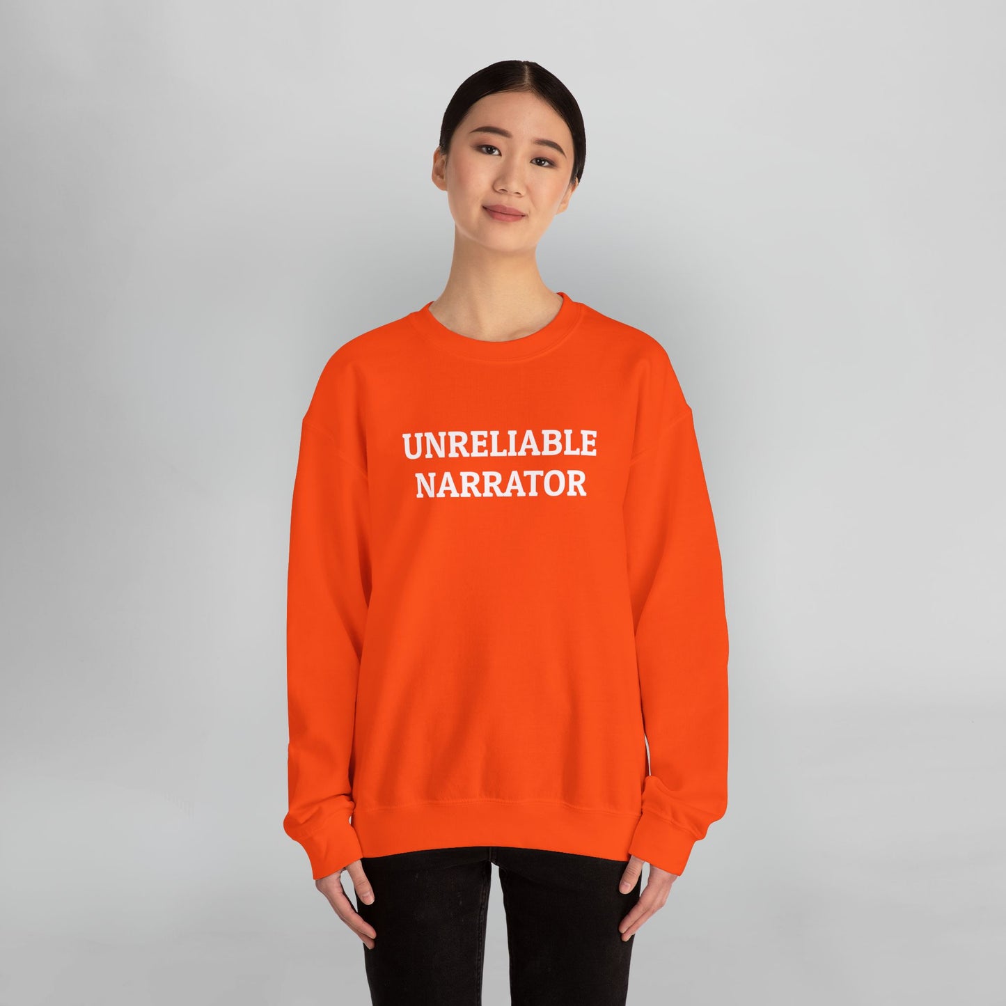 Unreliable Narrator Sweatshirt