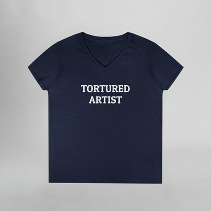 Tortured Artist Women's V-Neck Tee