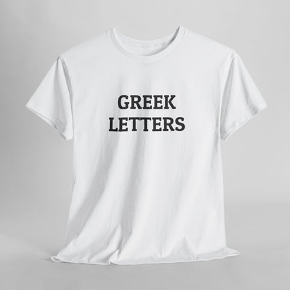 Greek Letters Tee