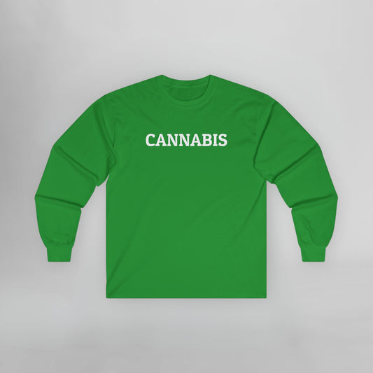 Cannabis Long Sleeve Tee