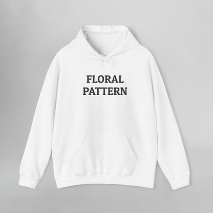 Floral Pattern Hoodie