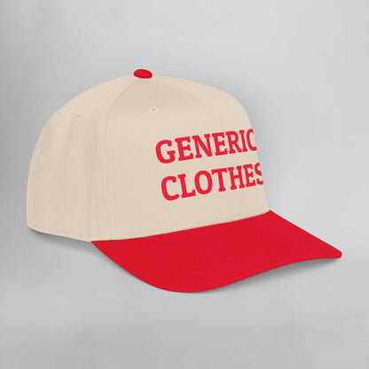 Generic Clothes Embroidered Mid Profile Baseball Cap