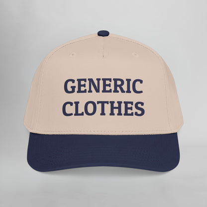 Generic Clothes Embroidered Mid Profile Baseball Cap