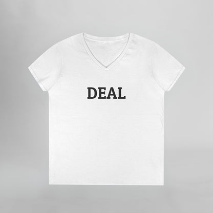 Deal Women's V-Neck Tee