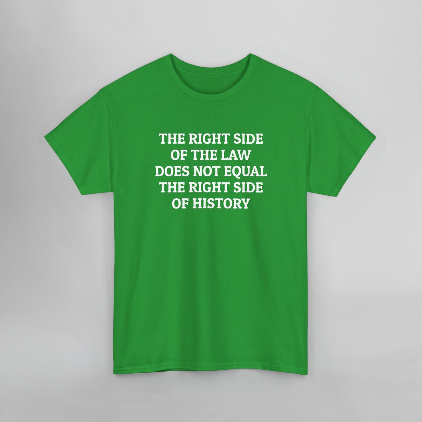 The Right Side of the Law Does Not Equal The Right Side of History Tee