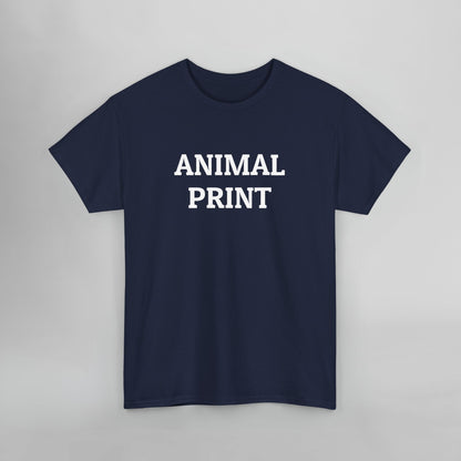 Animal Print Tee