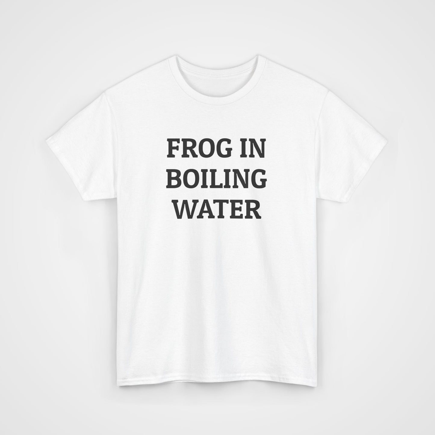 Frog In Boiling Water Tee