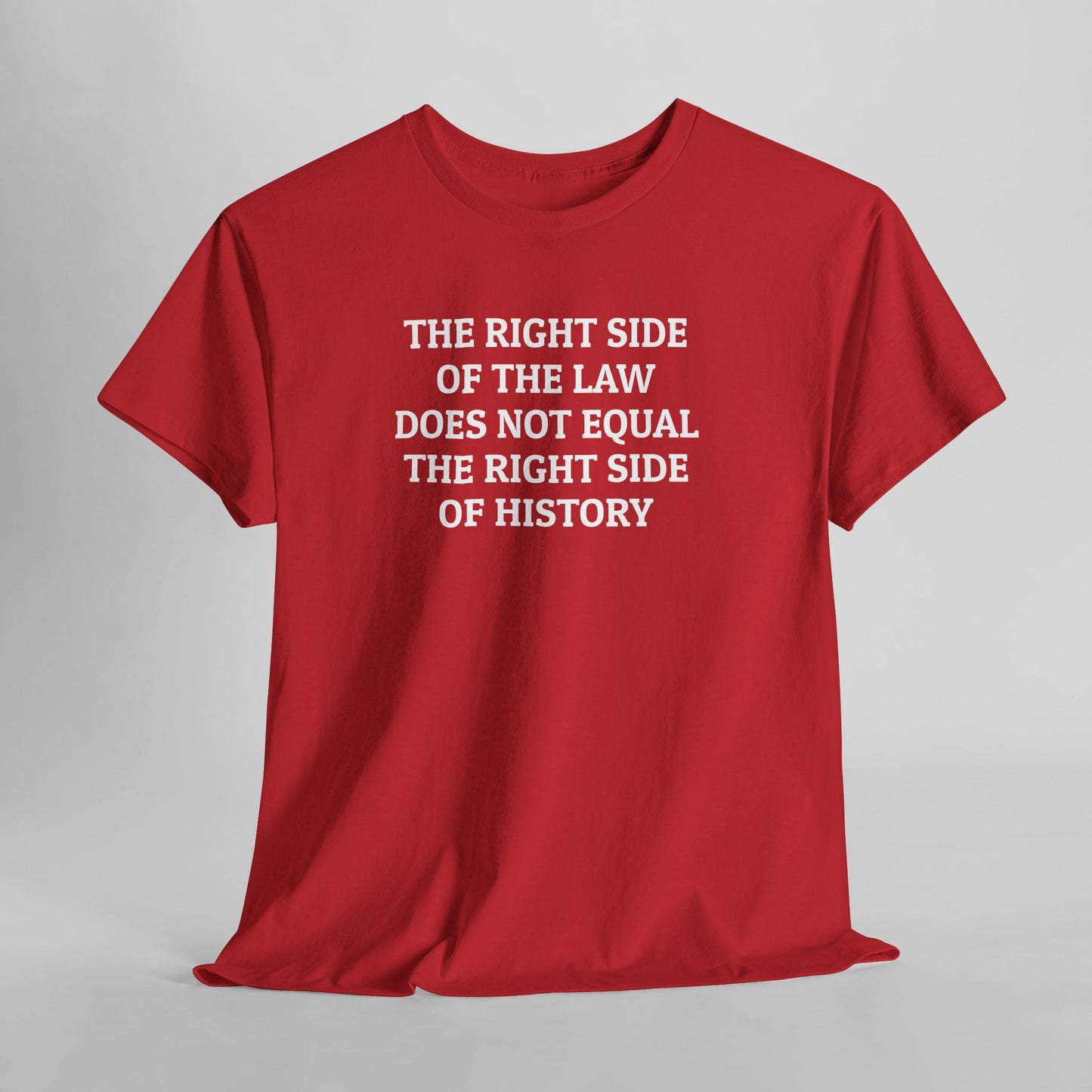 The Right Side of the Law Does Not Equal The Right Side of History Tee