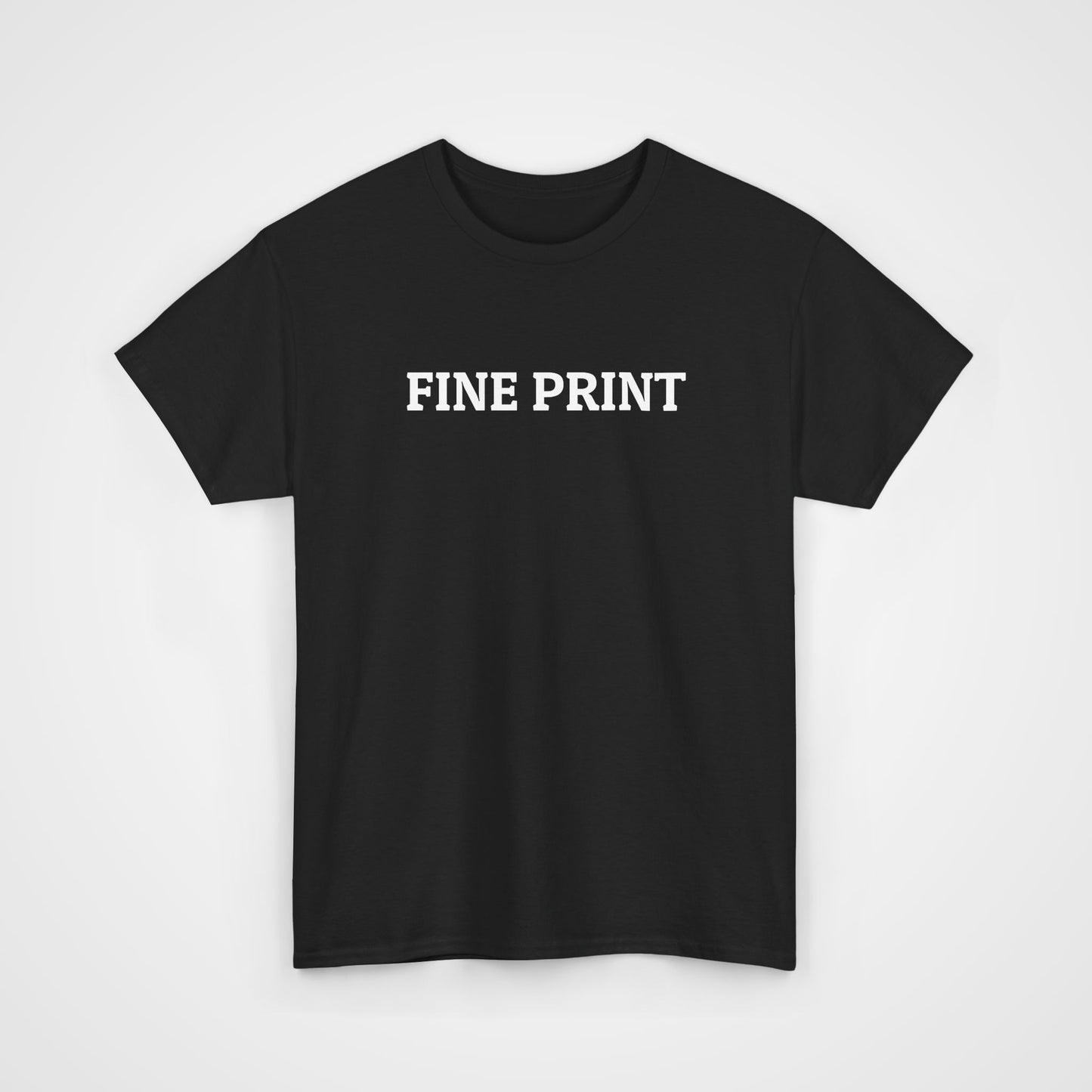 Fine Print Tee