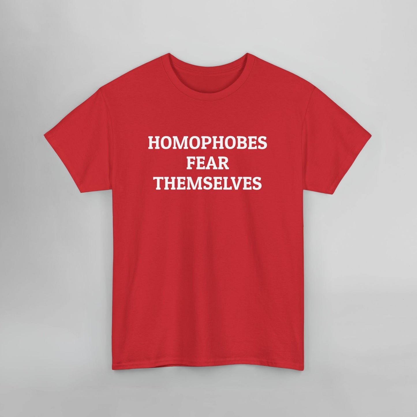Homophobes Fear Themselves Tee