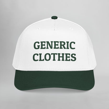 Generic Clothes Embroidered Mid Profile Baseball Cap
