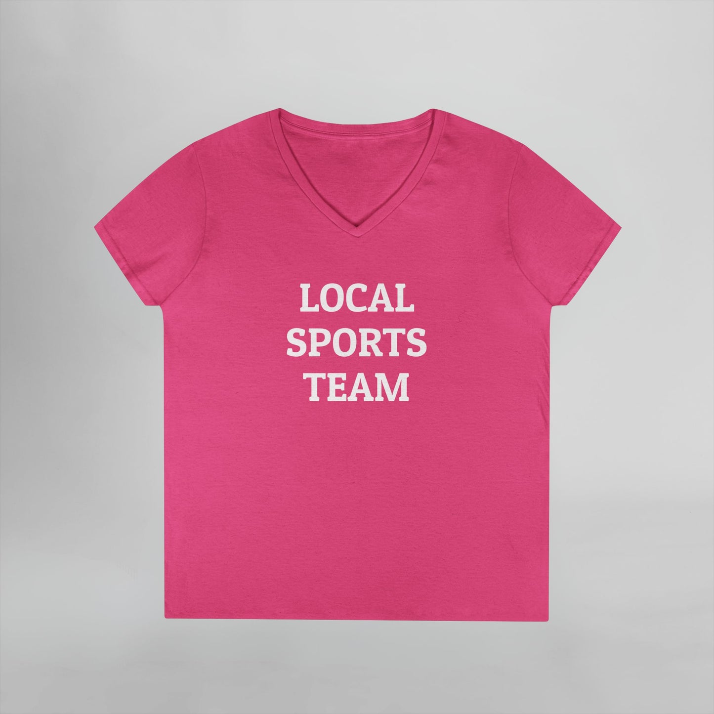 Local Sports Team Women's V-Neck Tee