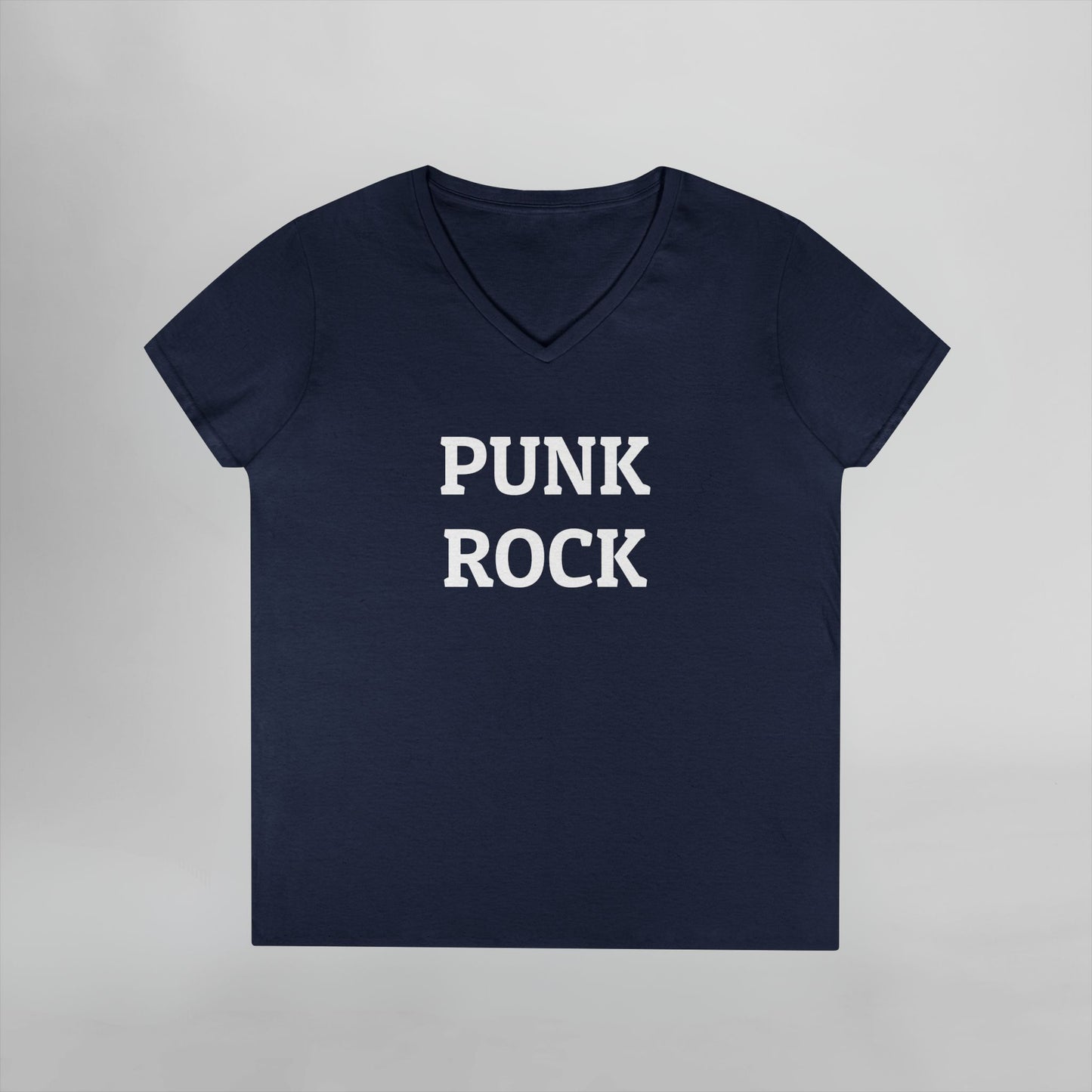 Punk Rock Women's V-Neck Tee