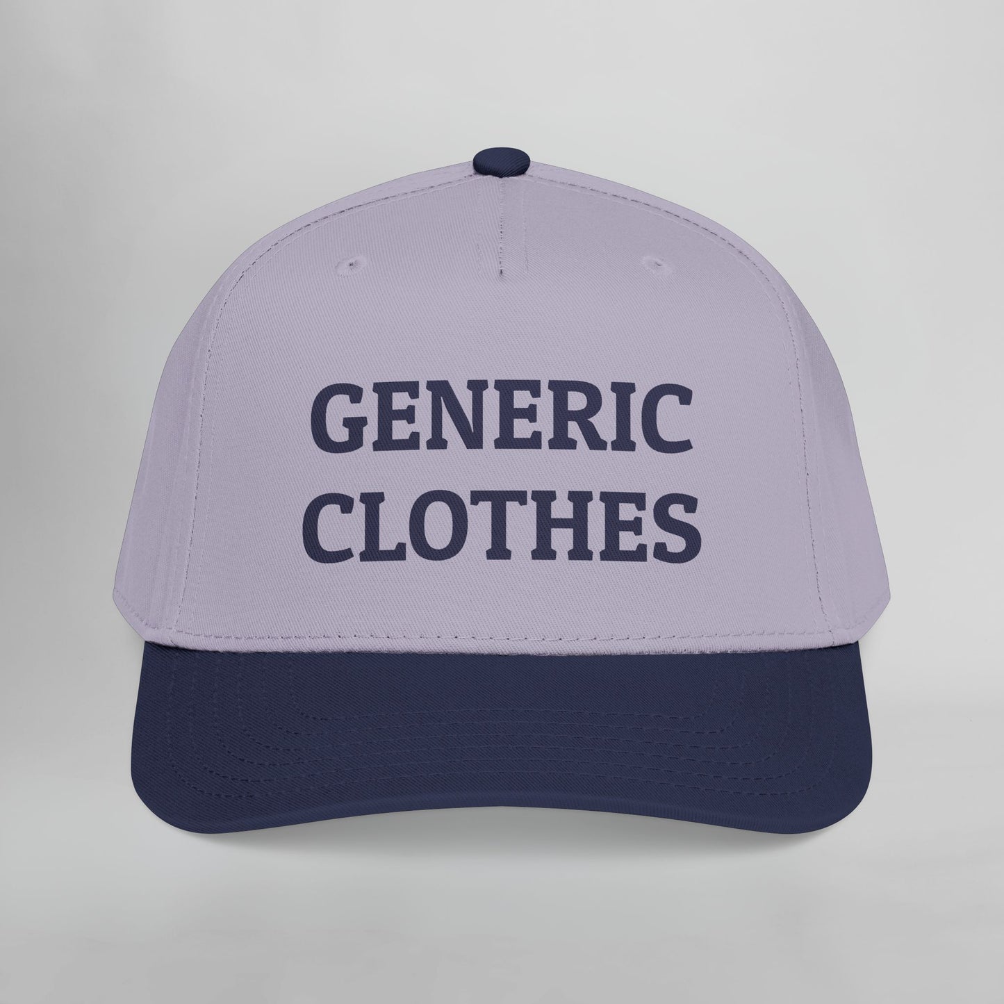 Generic Clothes Embroidered Mid Profile Baseball Cap