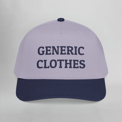 Generic Clothes Embroidered Mid Profile Baseball Cap