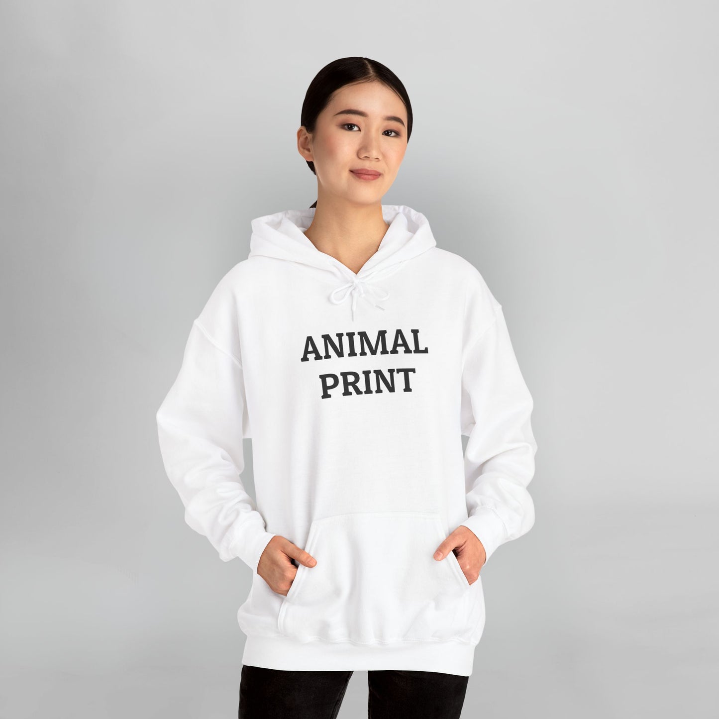 Animal Print Hoodie