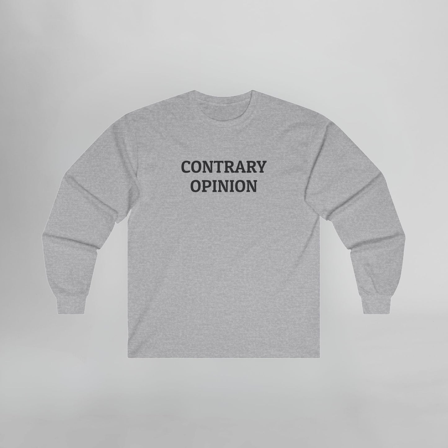 Contrary Opinion Long Sleeve Tee